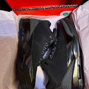 Air Jordan 3 black Cat size 12 men’s New